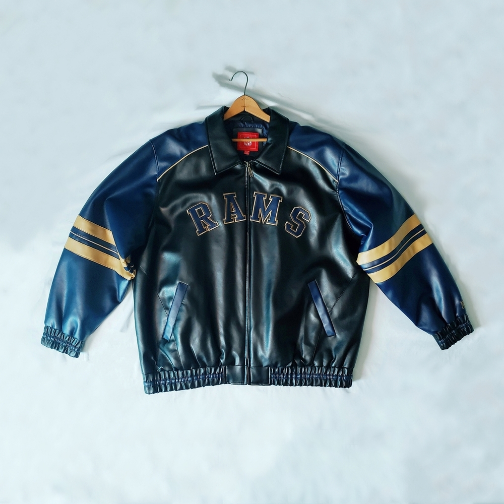 Leather Rams Jacket